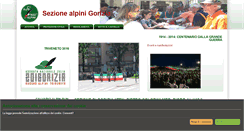 Desktop Screenshot of anagorizia.it